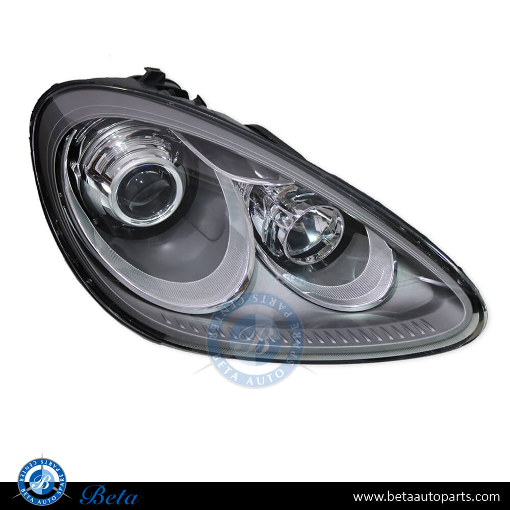Right Side Headlamp Xenon Silver for Porsche Cayenne 2011-2014 models, Part Number 95863117600 Right Side Headlamp Xenon Silver for Porsche Cayenne 2011-2014 models, Part Number 95863117600
